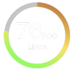 Lines score from the Stella App.